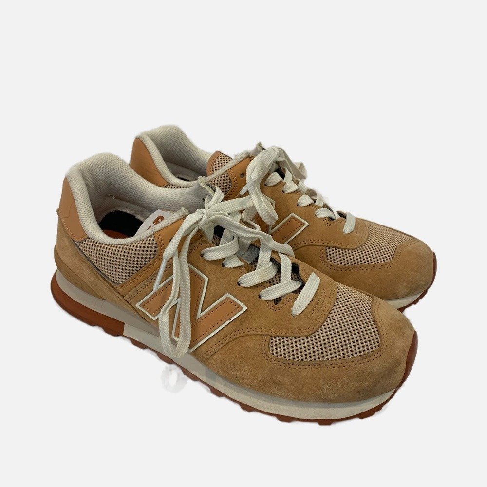 New Balance 574 Mens Shoes 9.5 Wheat ML574BT2 Mesh and Suede